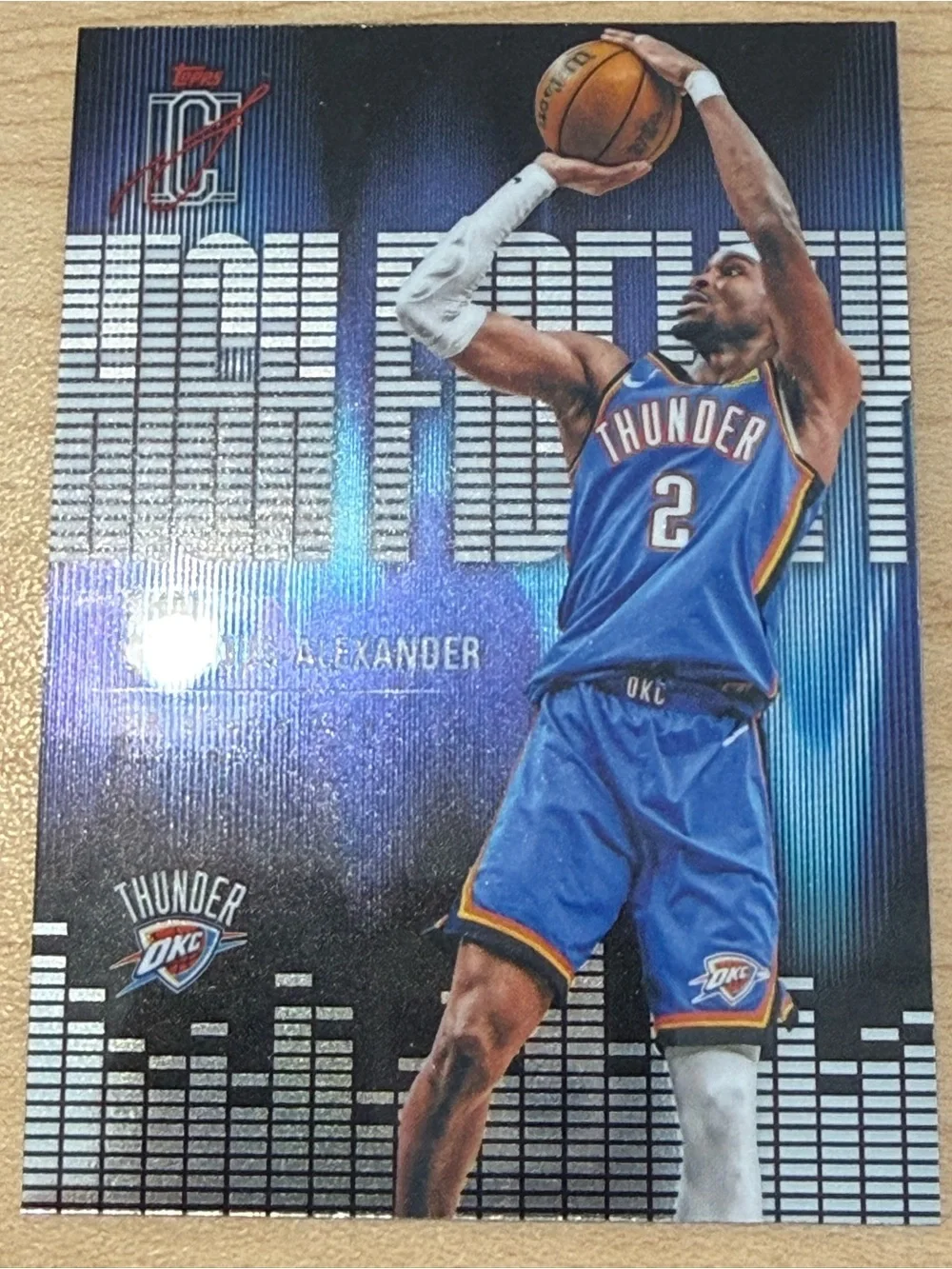 2025-2026 Topps Signature Class #HF-24 Shai Gilgeous-Alexander High Fidelity